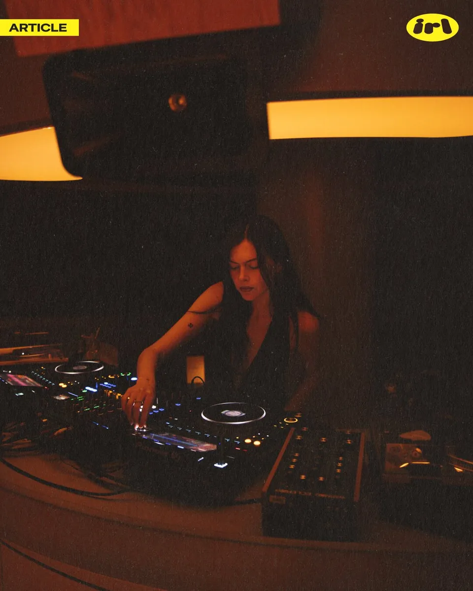 DJ at Minos Sound Room