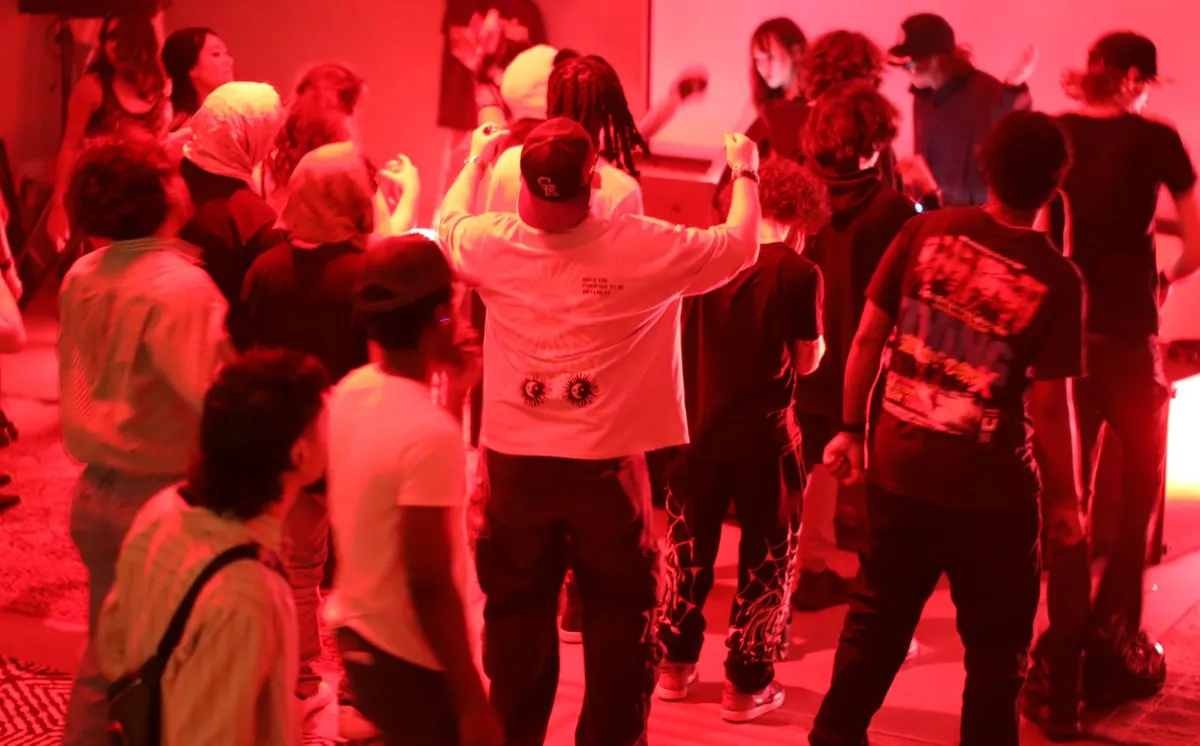 Late night dance floor at Dear Eleanor